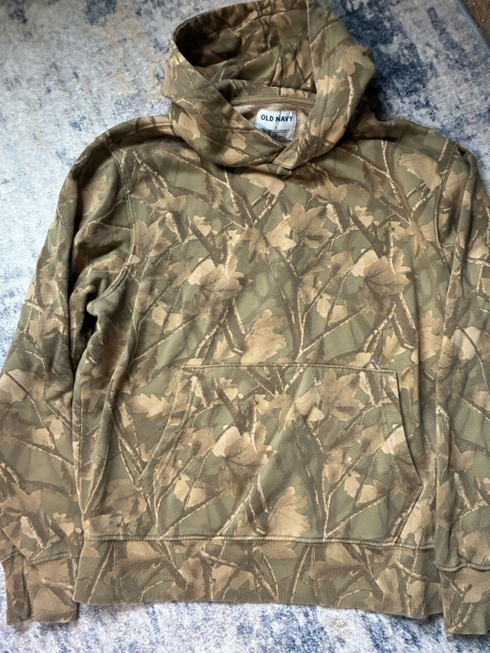 Old Navy Camo Hooded Sweatshirt